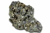 Sparkling Galena, Pyrite, and Chalcopyrite Cluster - Kosovo #358985-2